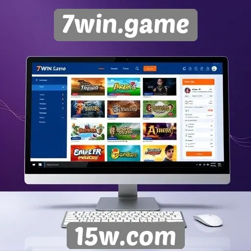 Avaliação da interface do usuário do site 7win.game